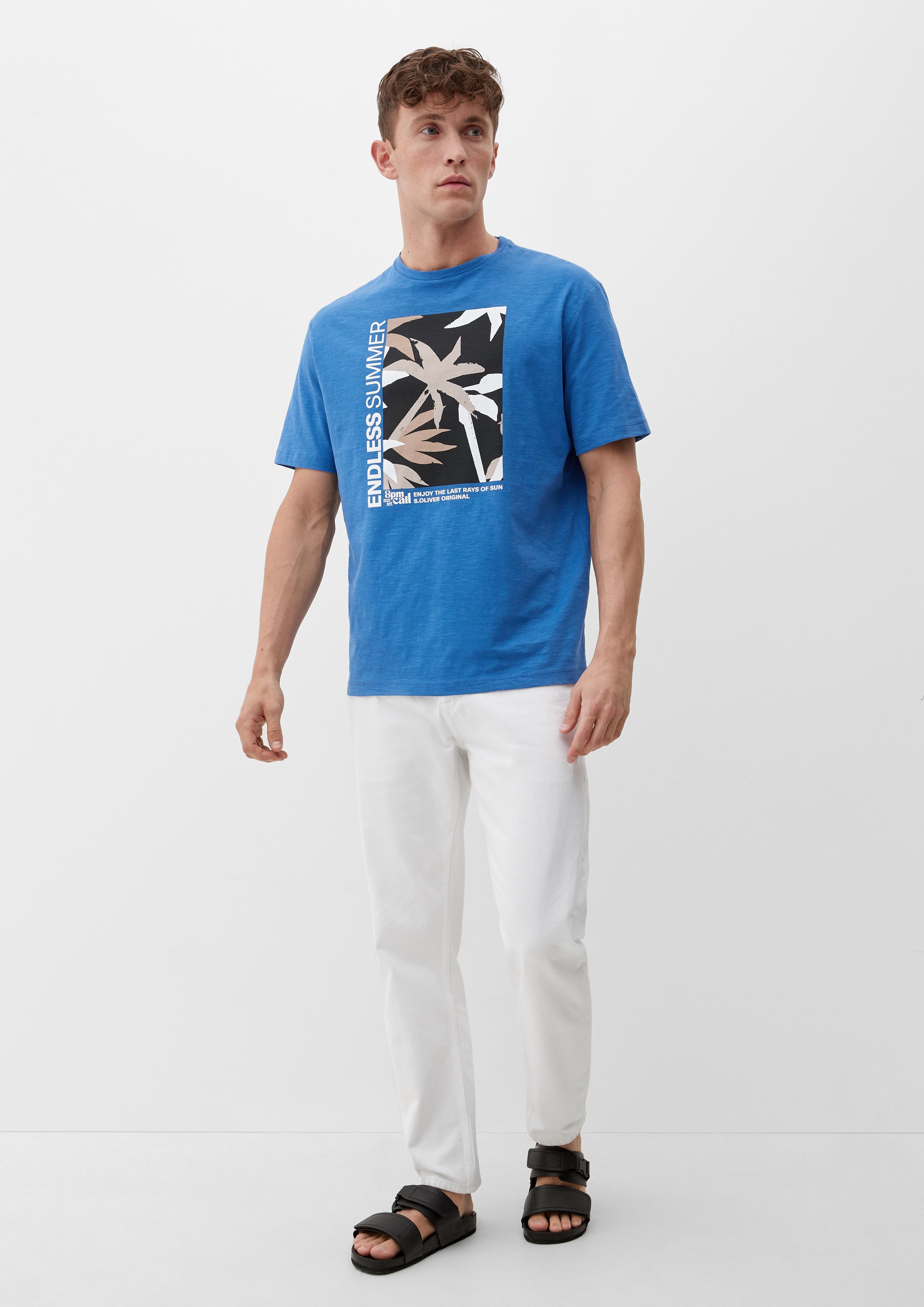 T-Shirt mit Frontprint  2131376-54D1