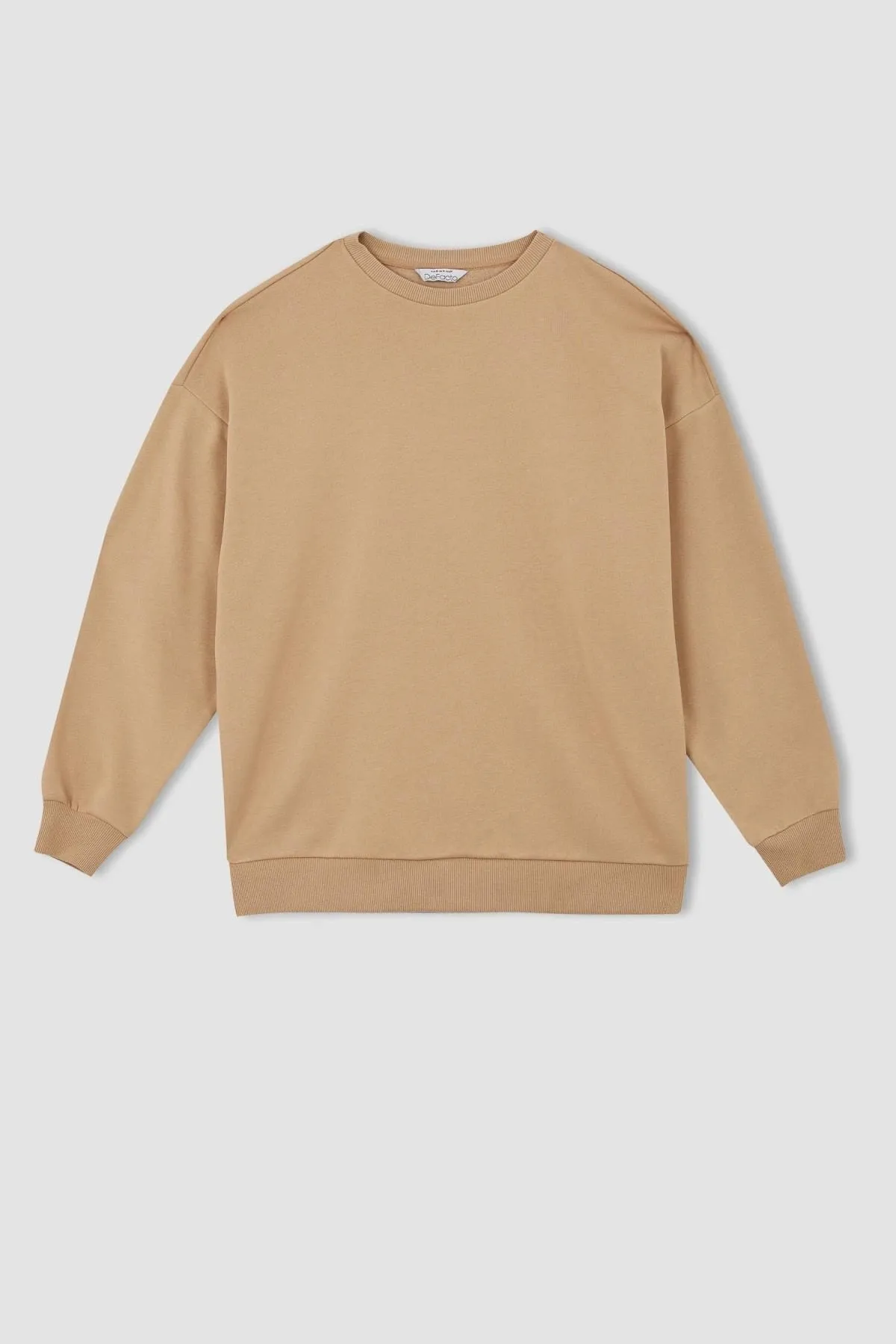 DeFacto  Sweatshirt mit Rundhalsausschnitt in Oversize-Passform