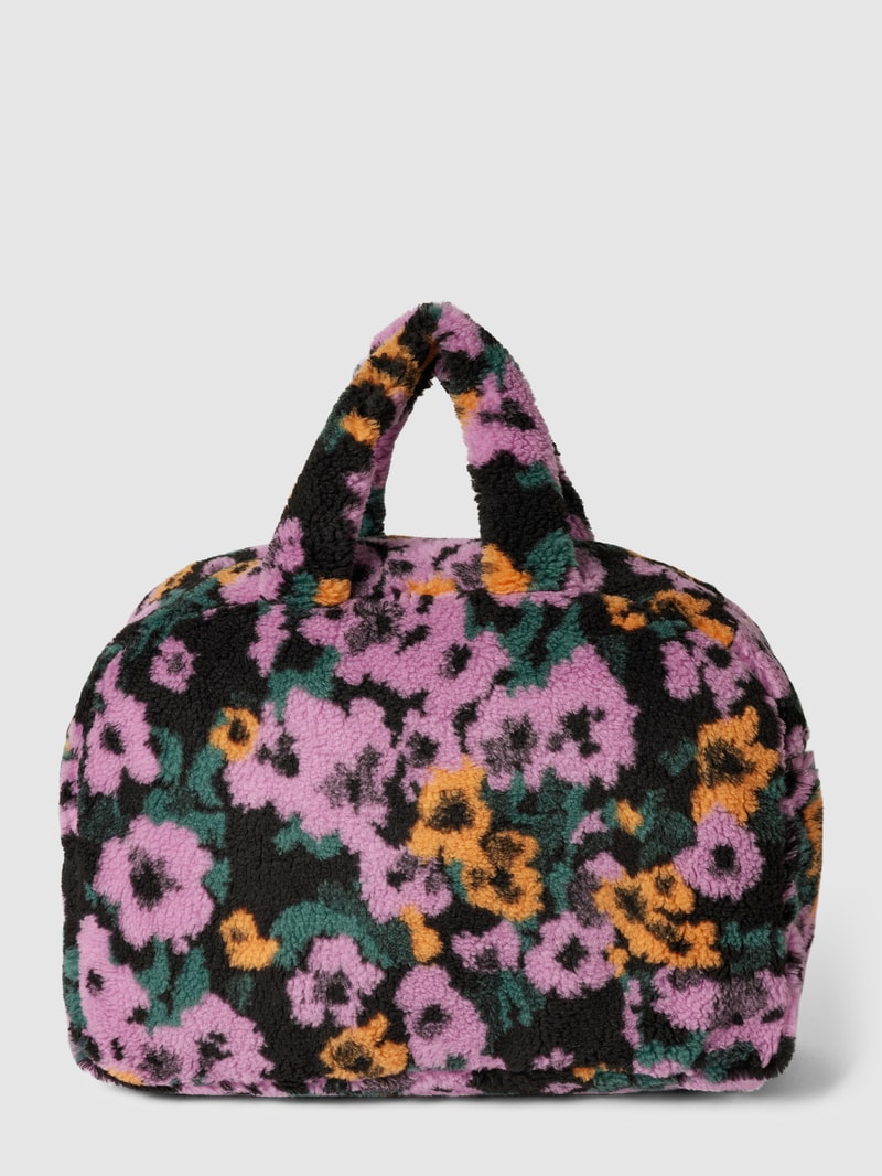 Handtasche mit kurzem Henkel Modell 'Armel' in marineblau