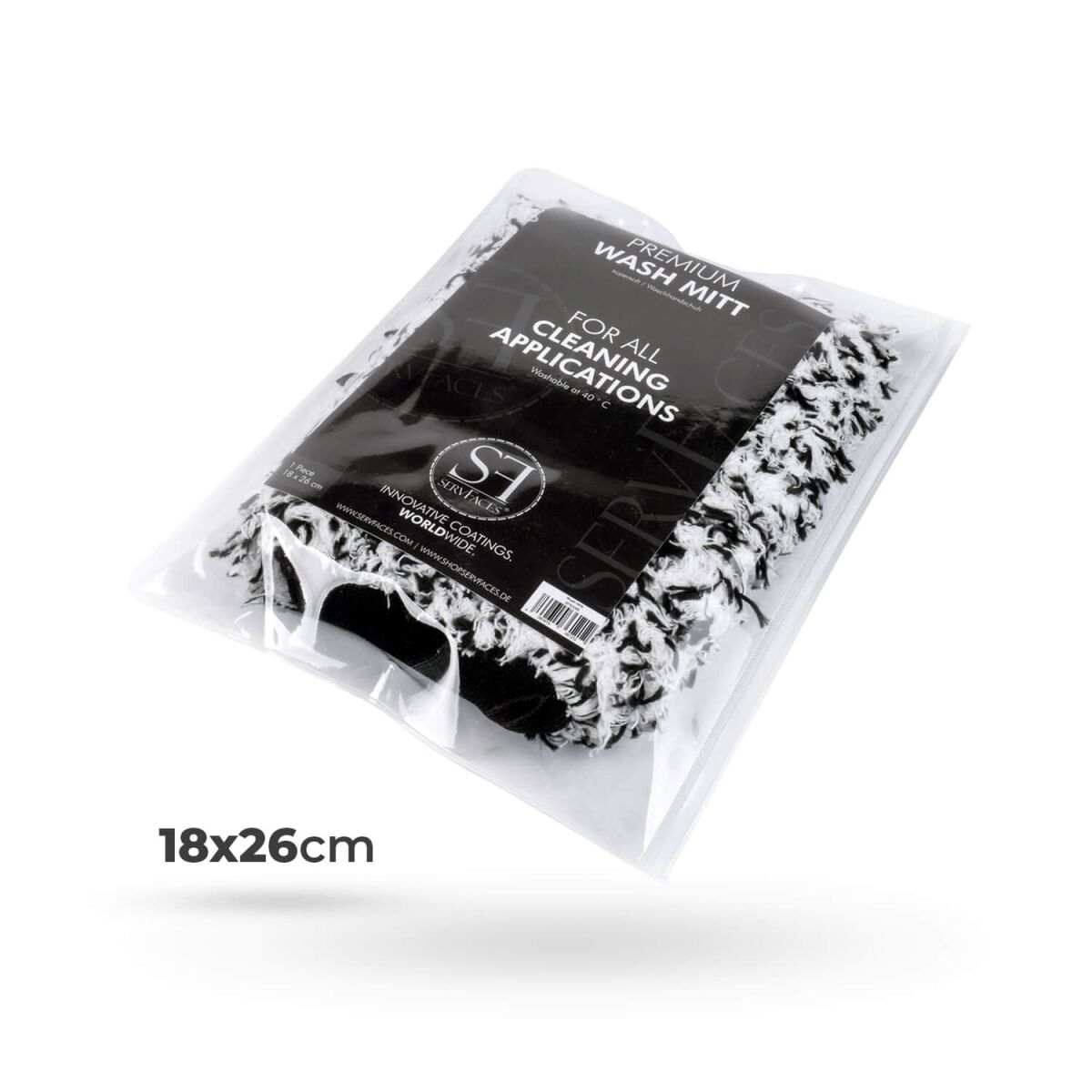 servFaces Premium Waschhandschuh