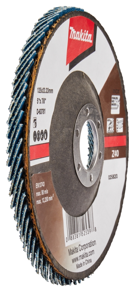 Makita Tilbehør D-63781 Lamskive 125mm Z40