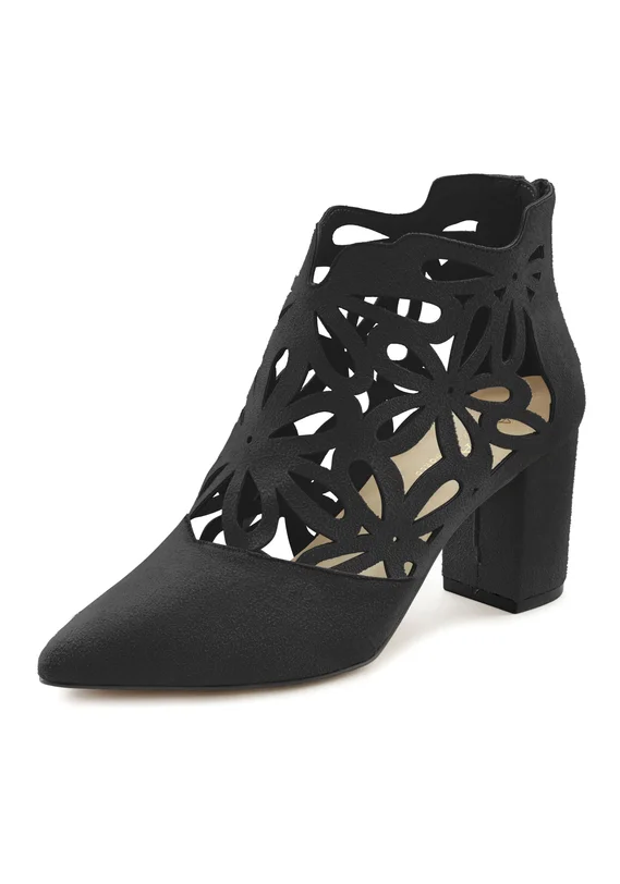 High-Heel-Stiefelette