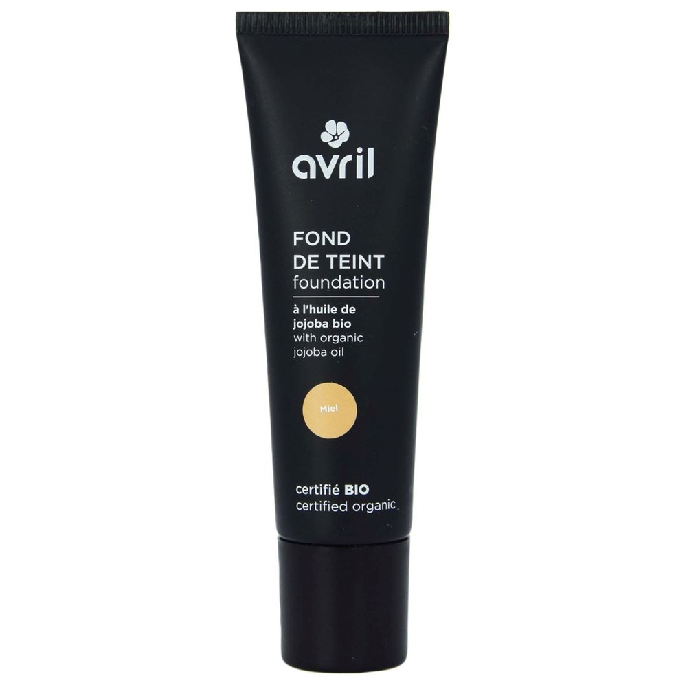 Avril Fond de teint Miel - 30 ml - Certifié bio Maquillage