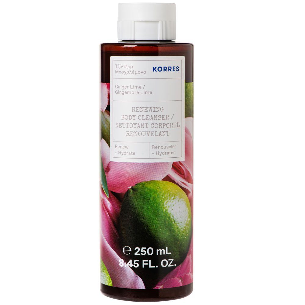 Korres Duschgel GINGER LIME Revitalisierendes, 250 ml