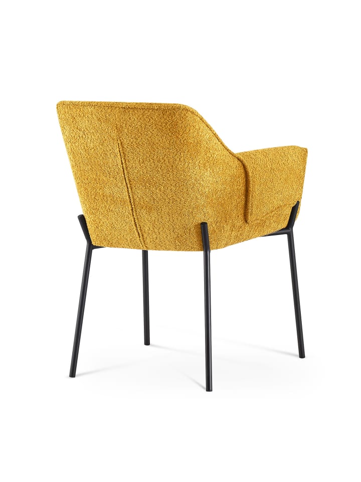 B&D Home Esszimmerstuhl JENNY in Gelb - (B)64 x (H)84 x (T)64 cm günstig kaufen onesize