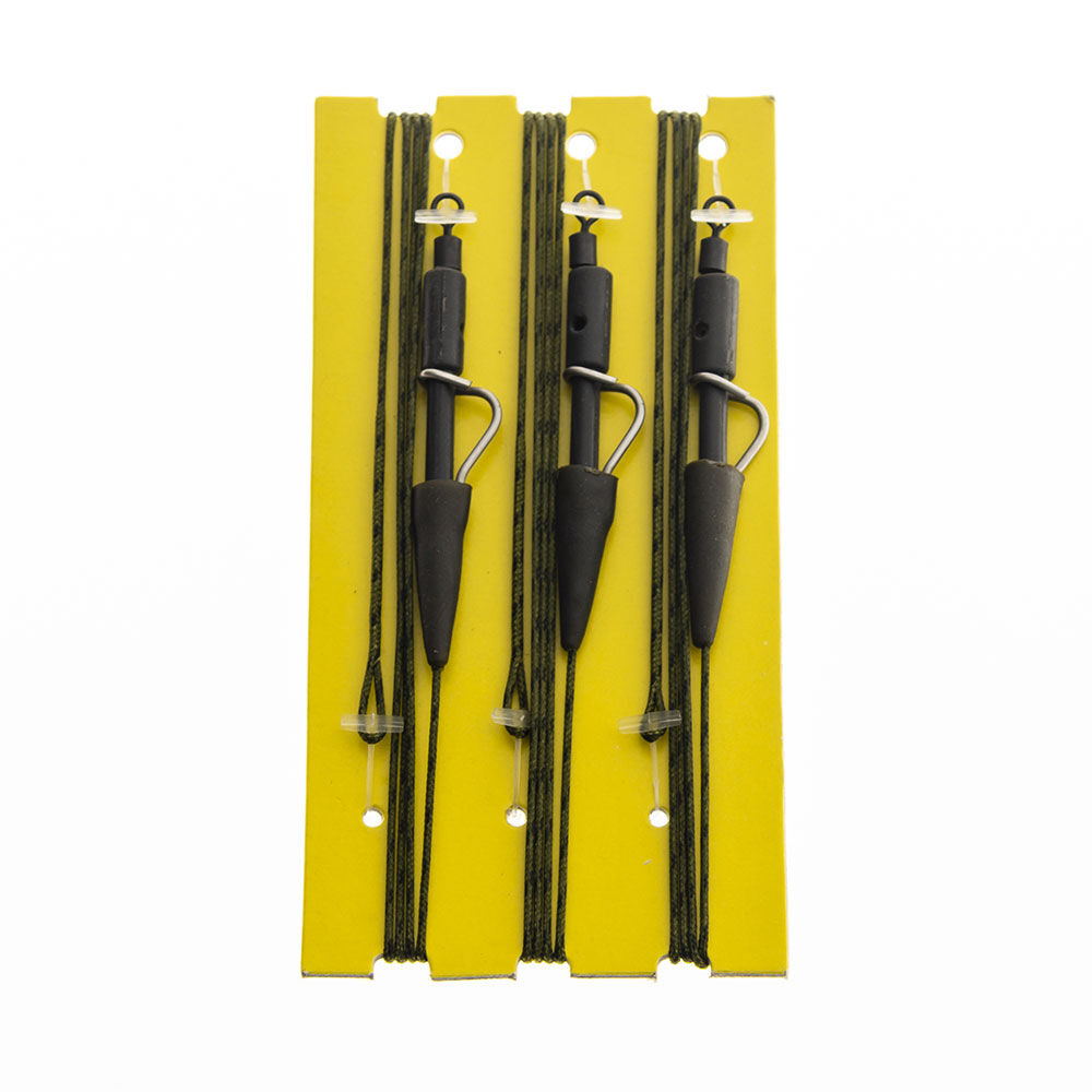 Leadcore Team pentru pescuitul la crap, nucleu de plumb cu clemă metalică (x3)