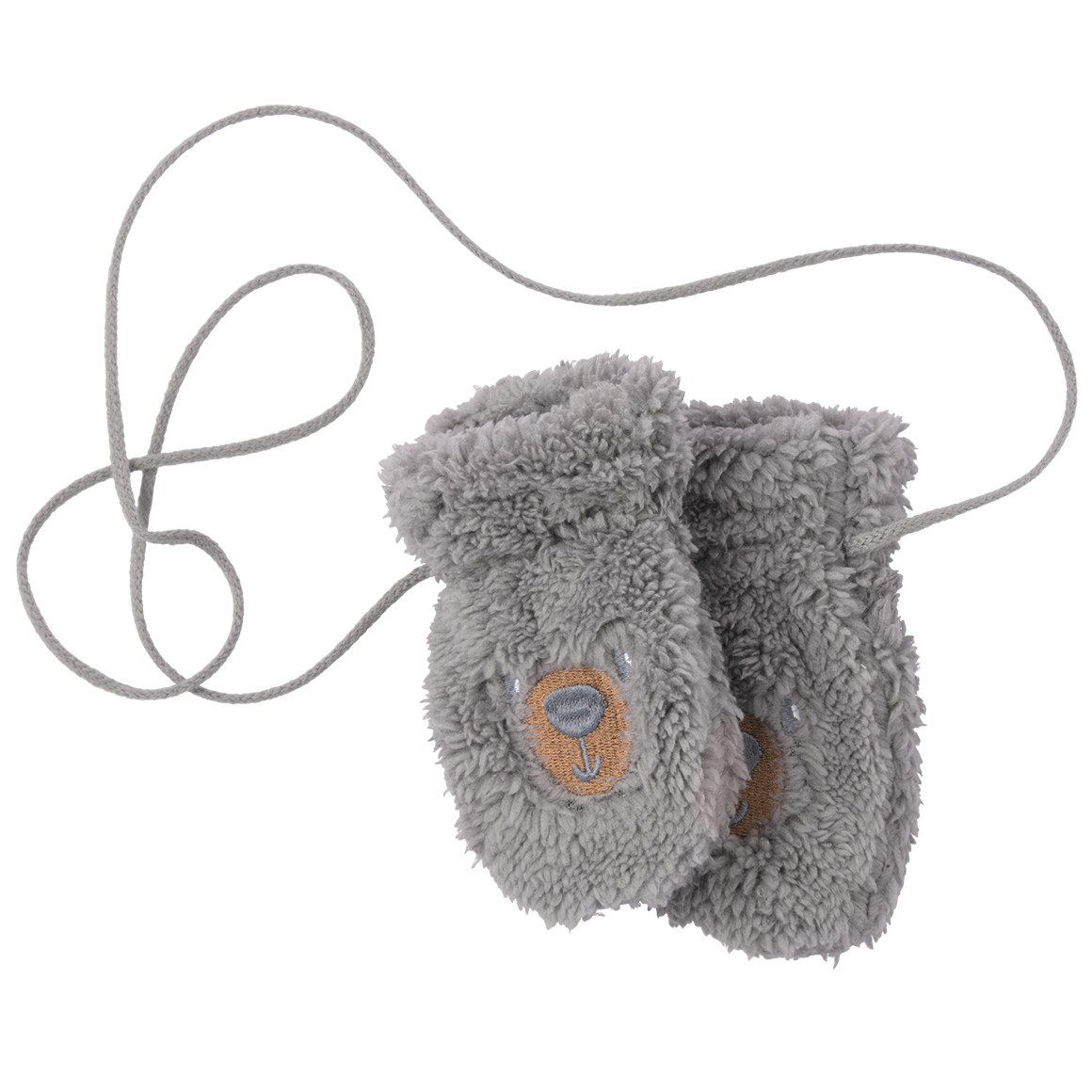 Baby Fäustlinge aus Plüsch