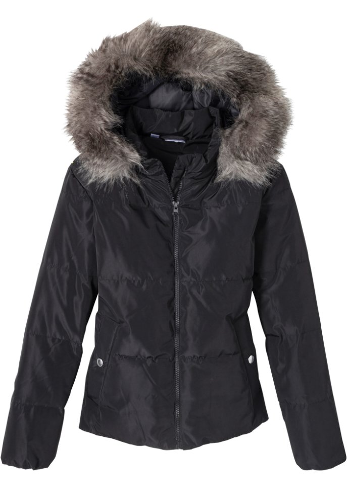 Mädchen Steppjacke mit Kapuze