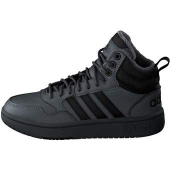 adidas Hoops 3.0 Mid WTR Boot in grau