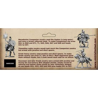 Macedonian Greek Successor Heavy Cavalry