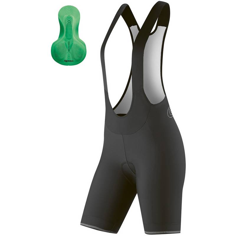Gonso Bike Sitivo Bib Green Fahrradshorts Damen