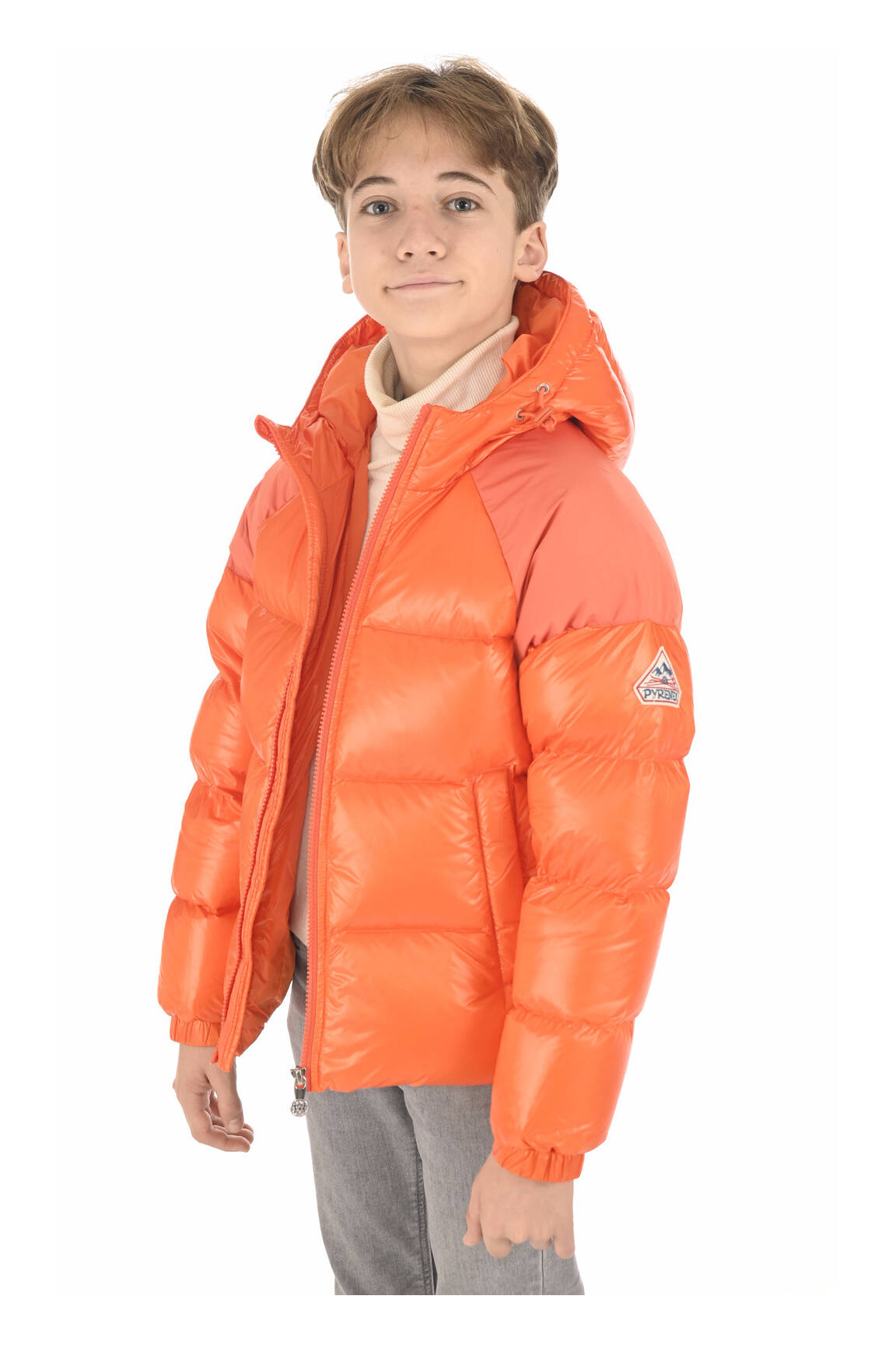 Pyrenex Doudounes Enfant couleur orange