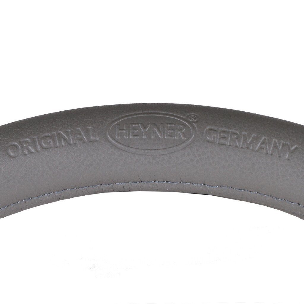 HEYNER Lenkradbezug Lenkradhülle grau