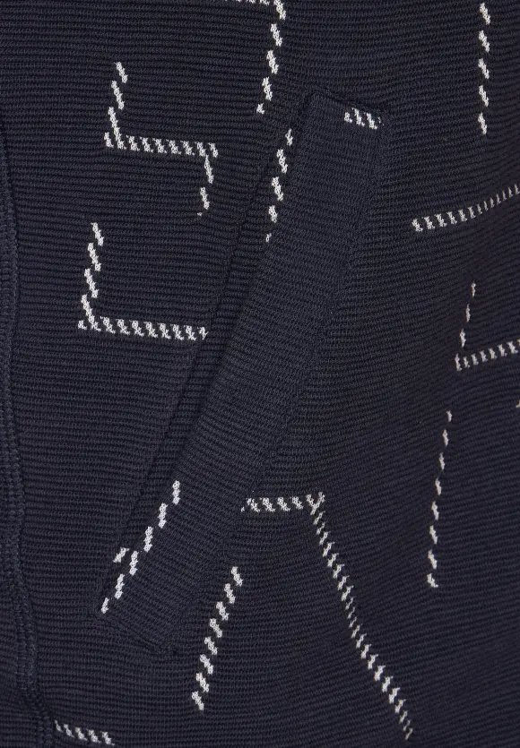 CECIL Sweatjacke mit Stehkragen
