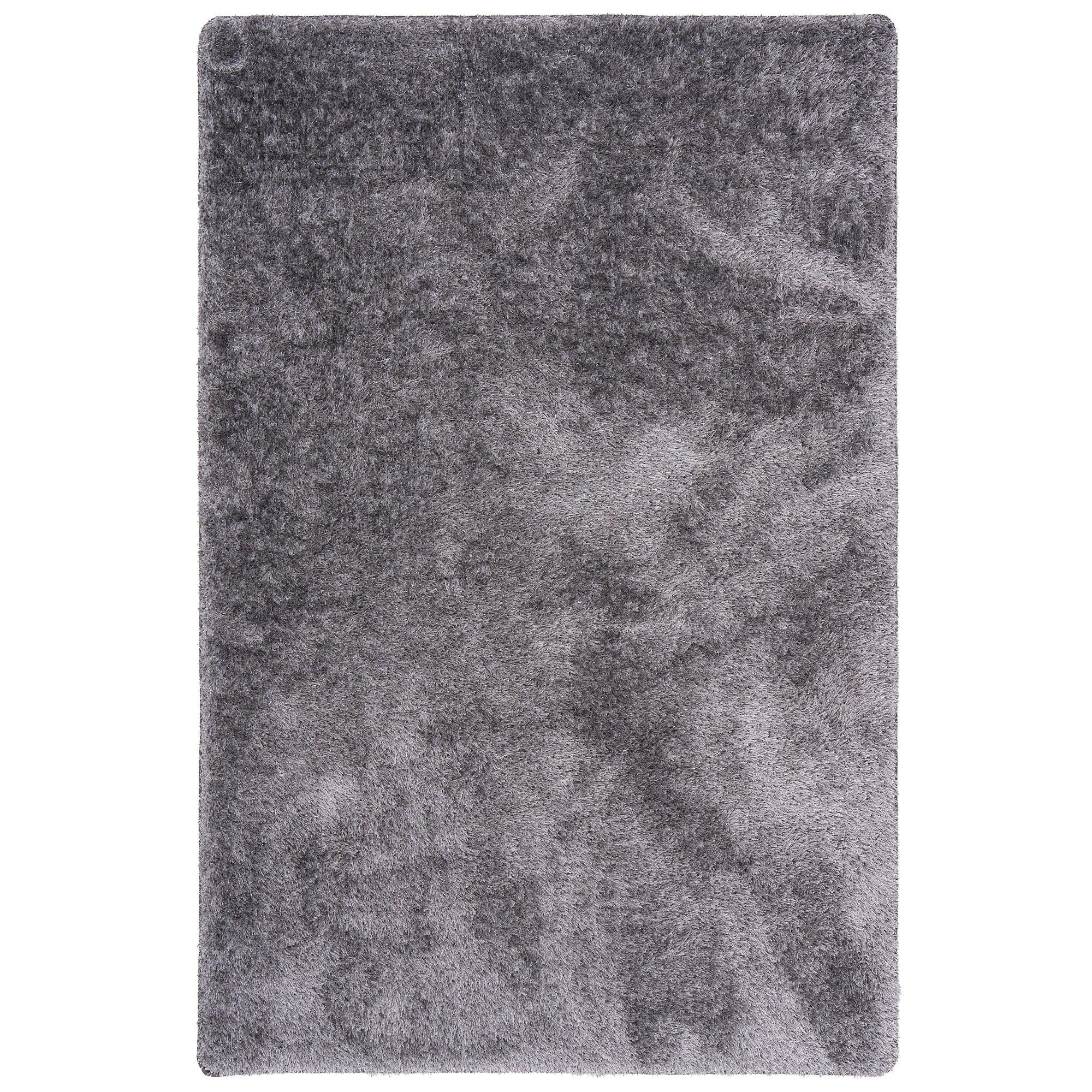 Hochflor-Teppich Hochflor Shaggy Teppich Luxus Feeling Mix, Snapstyle, Rechteckig, Höhe: 48 mm