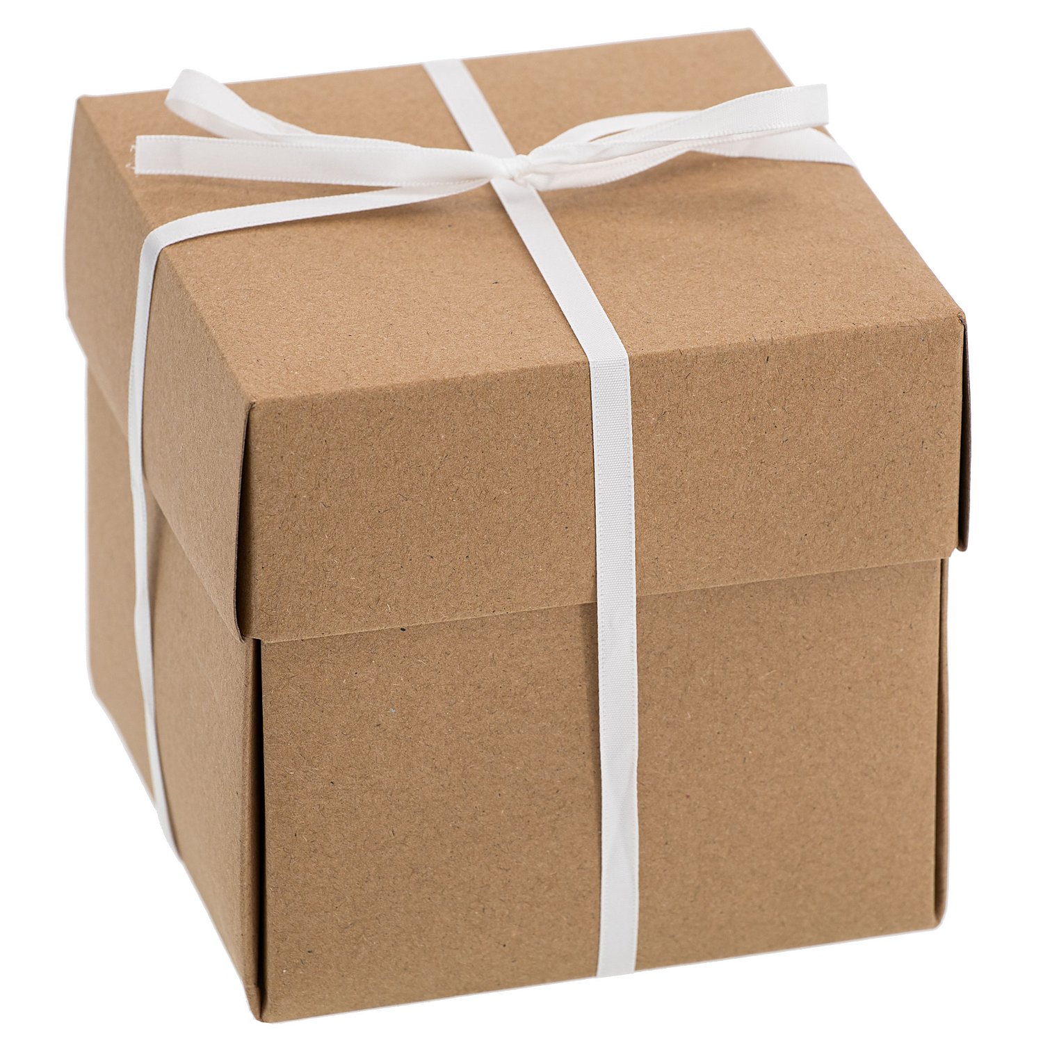 Explosionsbox, braun, 12 x 12 x 12 cm