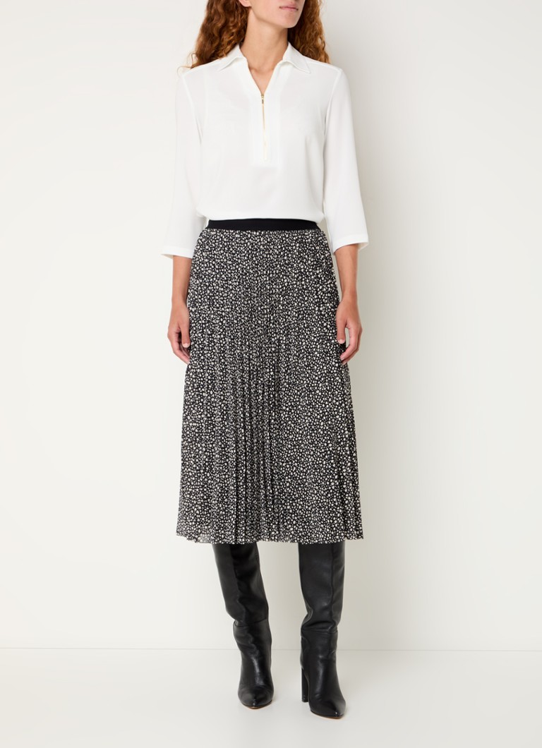 Tunica in crêpe con mezza zip di Gerard Darel Branda