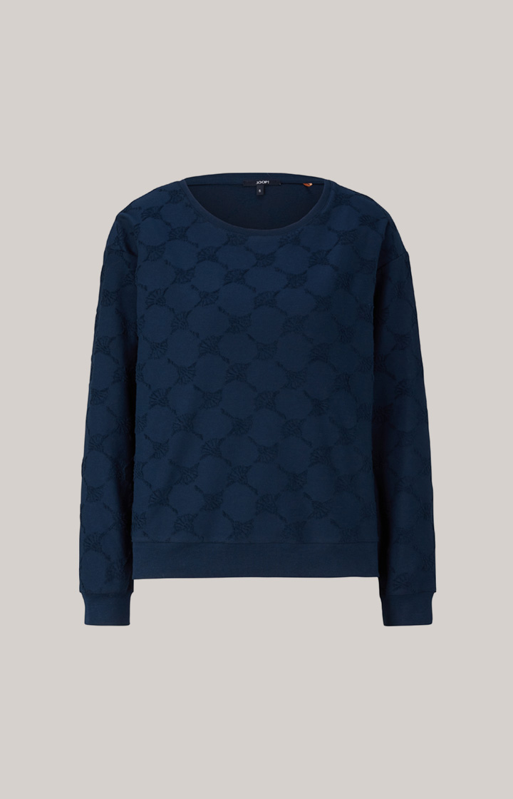 Loungewear Longsleeve in Dunkelblau