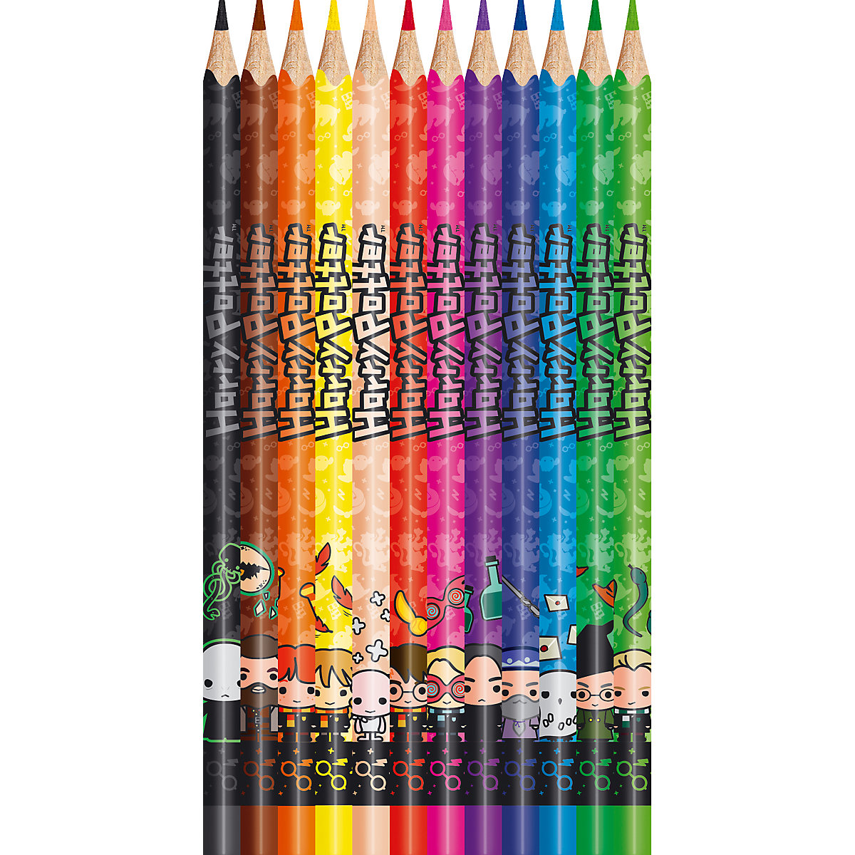 Buntstifte Harry Potter, 12 Farben