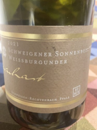 BernhartSchweigener Sonnenberg Weissburgunder 2021