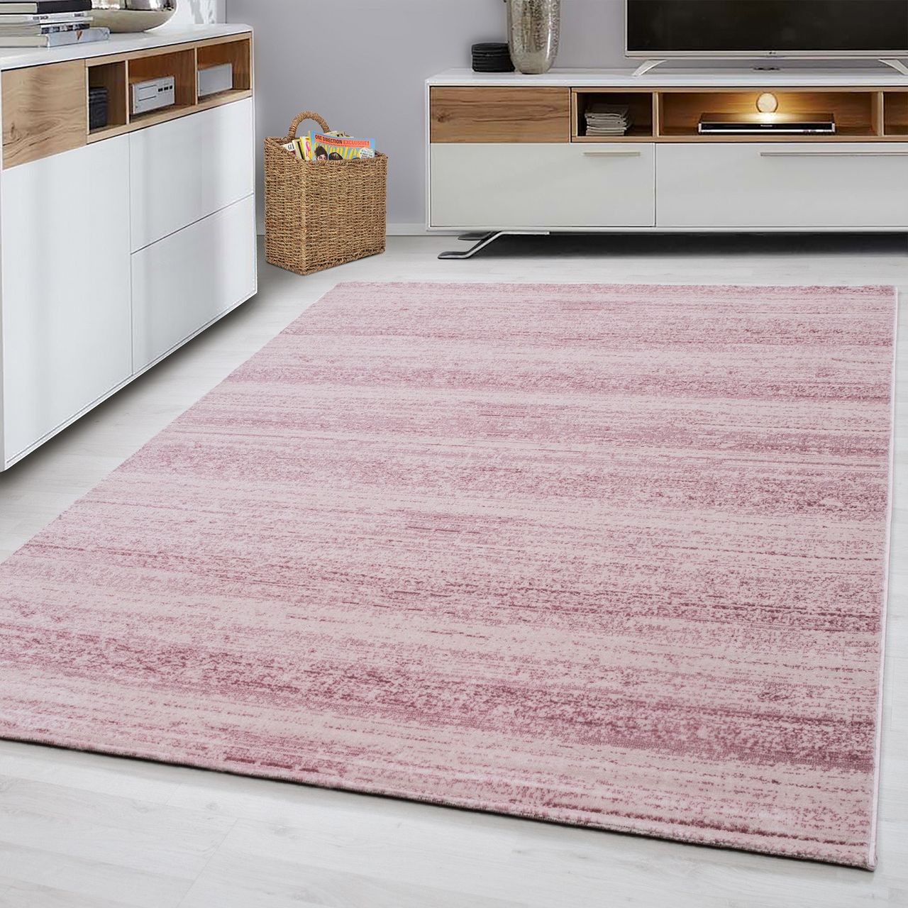 Ayyildiz Teppich, PLUS 8000, PINK, 200 x 290 cm