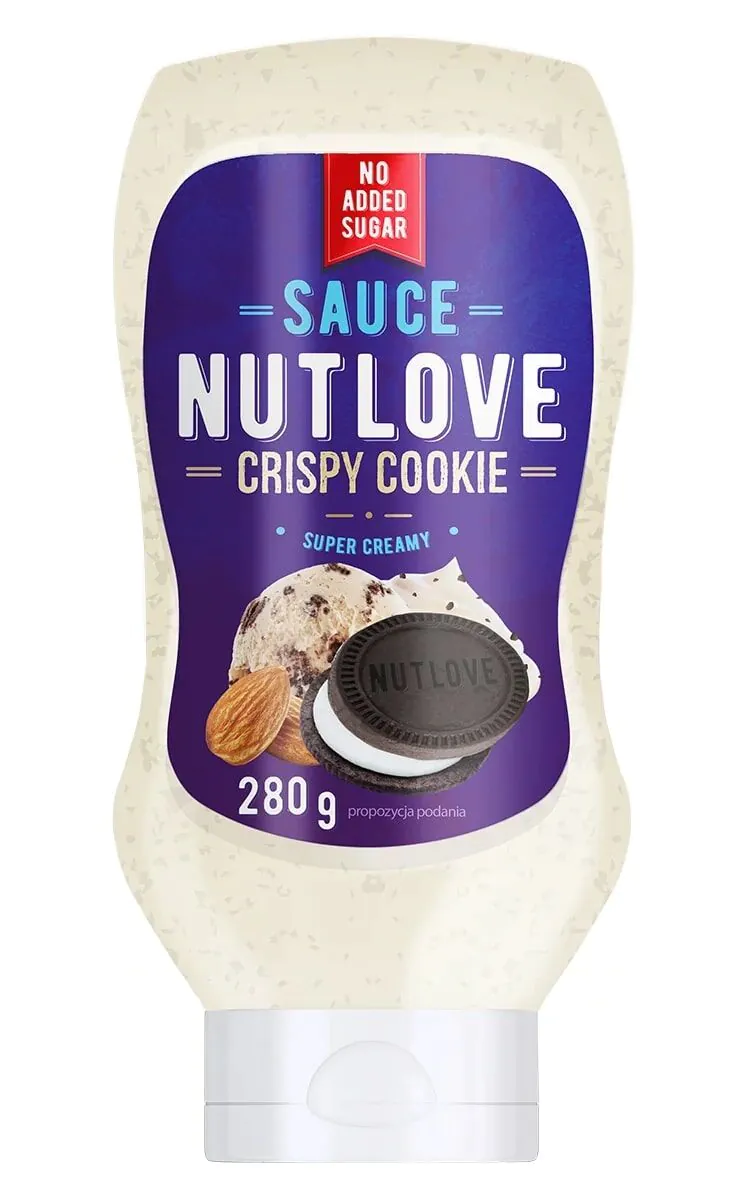 Allnutrition Nutlove traškūs sausainiai - padažas 280 g
