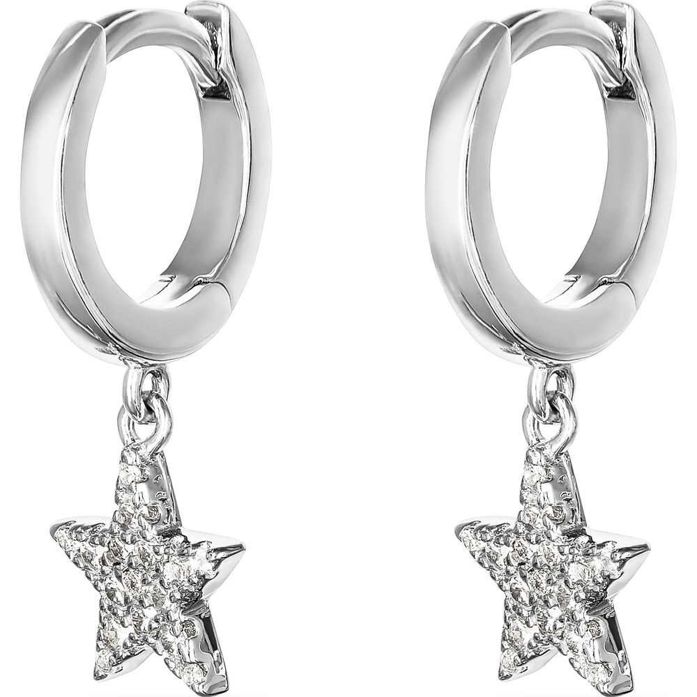 FAVS Créoles 925 Argent Boucles d'oreilles