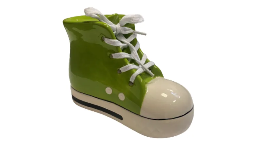 Spardose Turnschuh ca.15cm sortiert