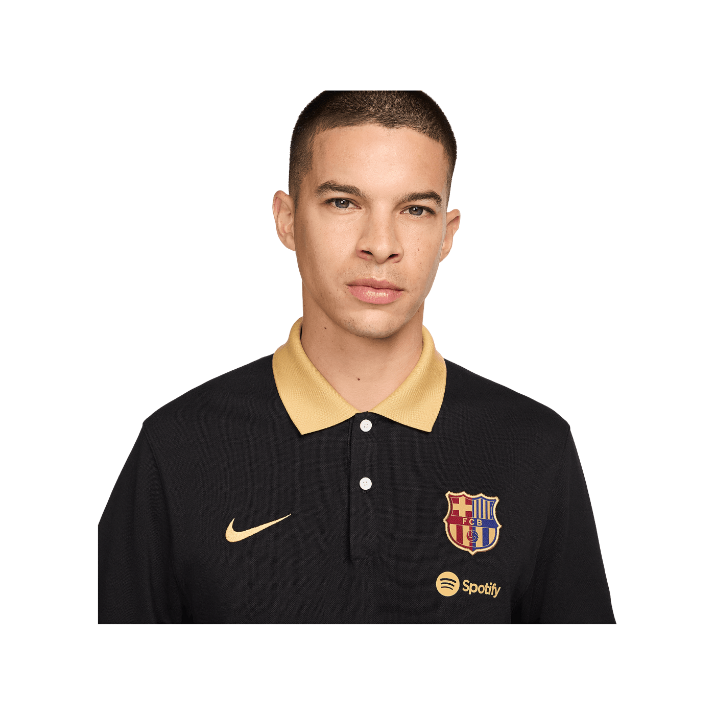 Nike FC Barcelona Polo Schwarz F011