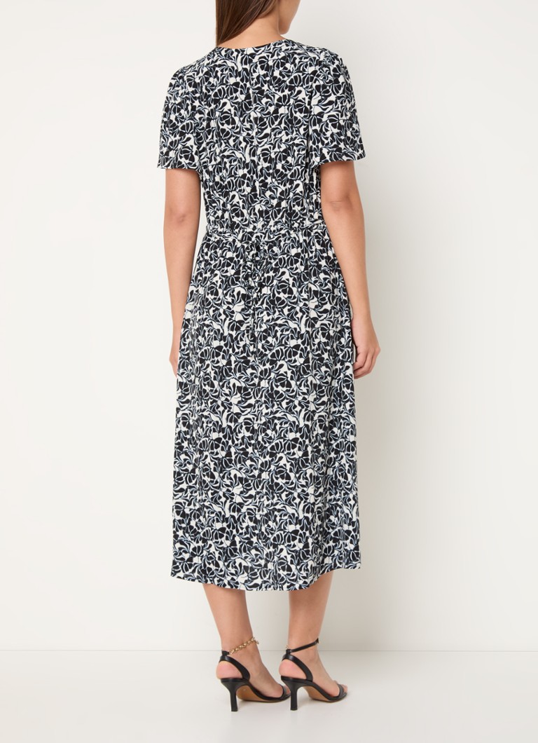 Rochie-tunică midi din denim cu imprimeu floral Marc O'Polo