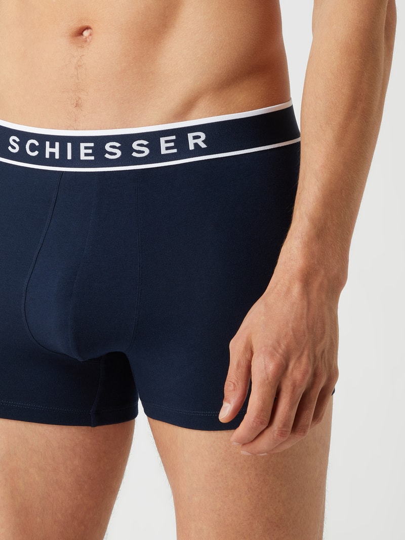 Trunks mit Stretch-Anteil im 3er-Pack in marineblau