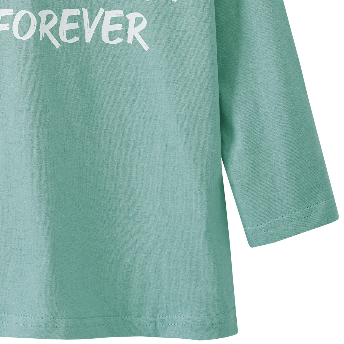 Kinder Langarmshirt mit Message-Prnt