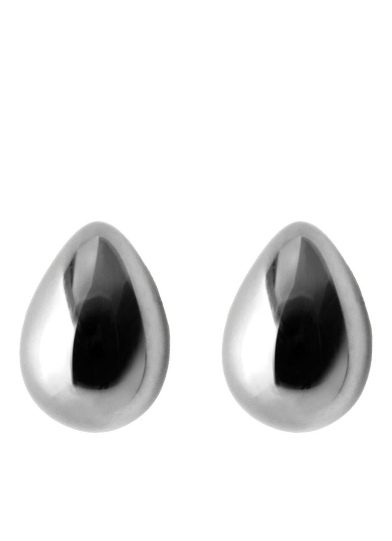 Boucles d'oreilles puces en argent Pernille Corydon Rain