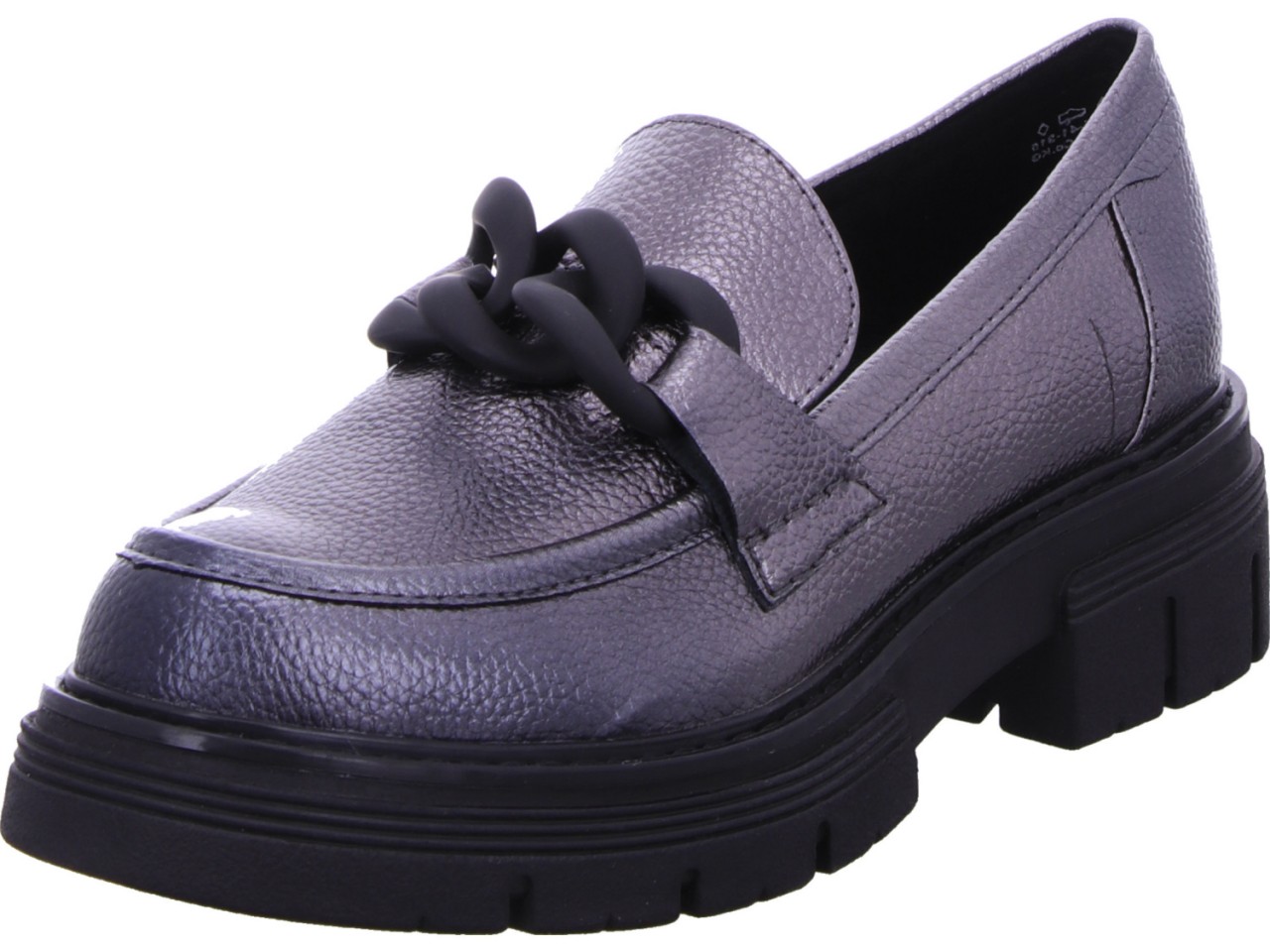 MARCO TOZZI Sportliche Slipper silber
