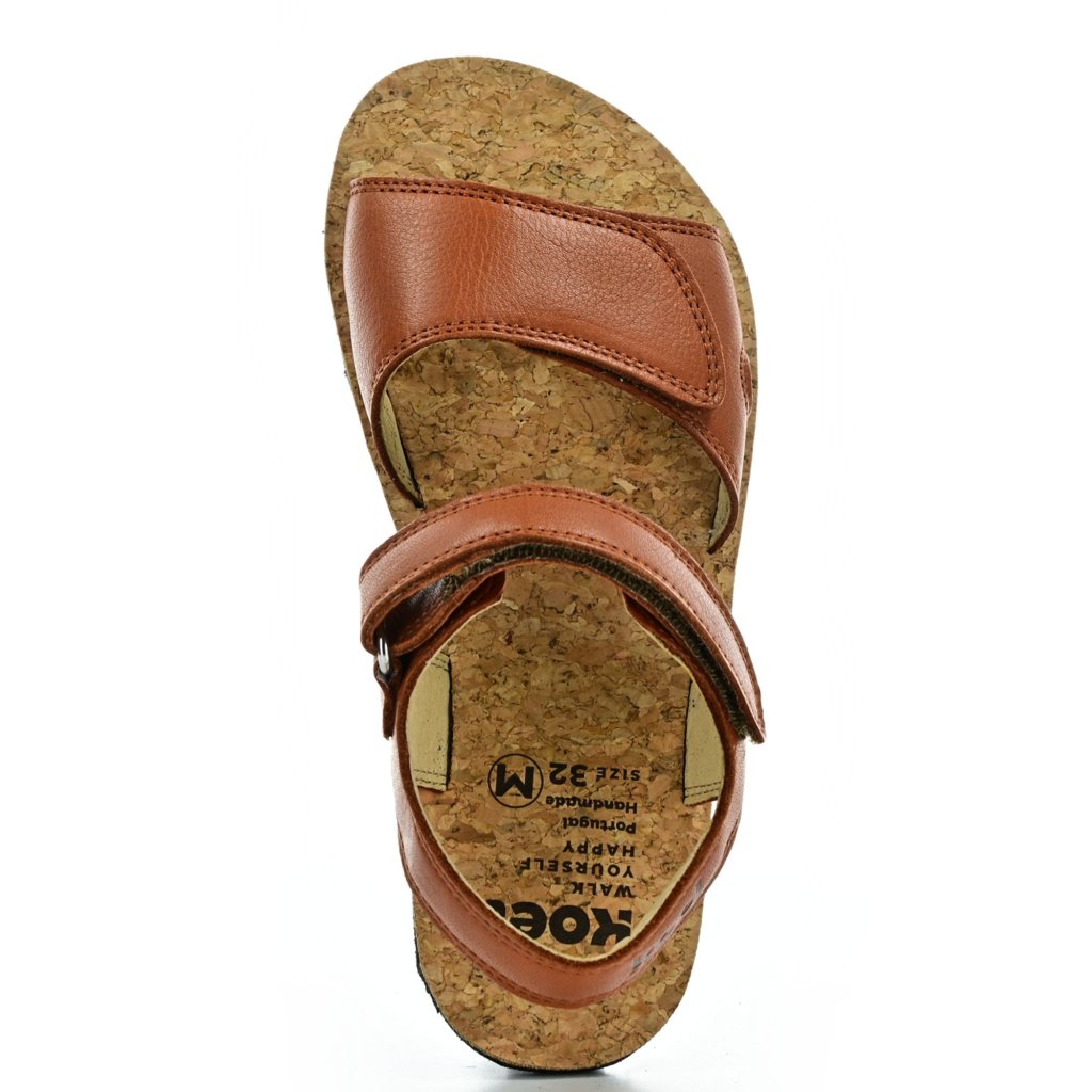 Koel4kids Ashley Napa Cognac Barfußsandalen