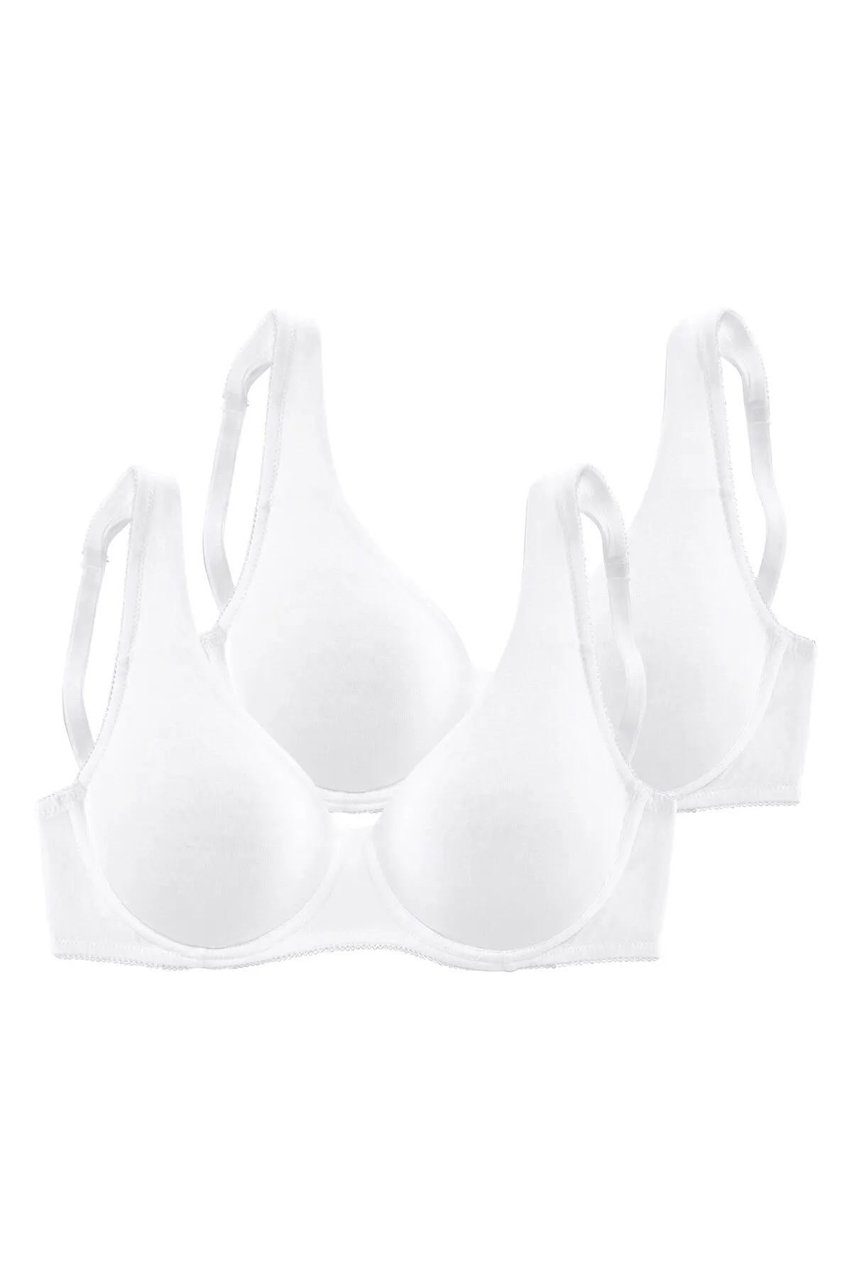 PETITE FLEUR  BH - Weiß - Unifarben