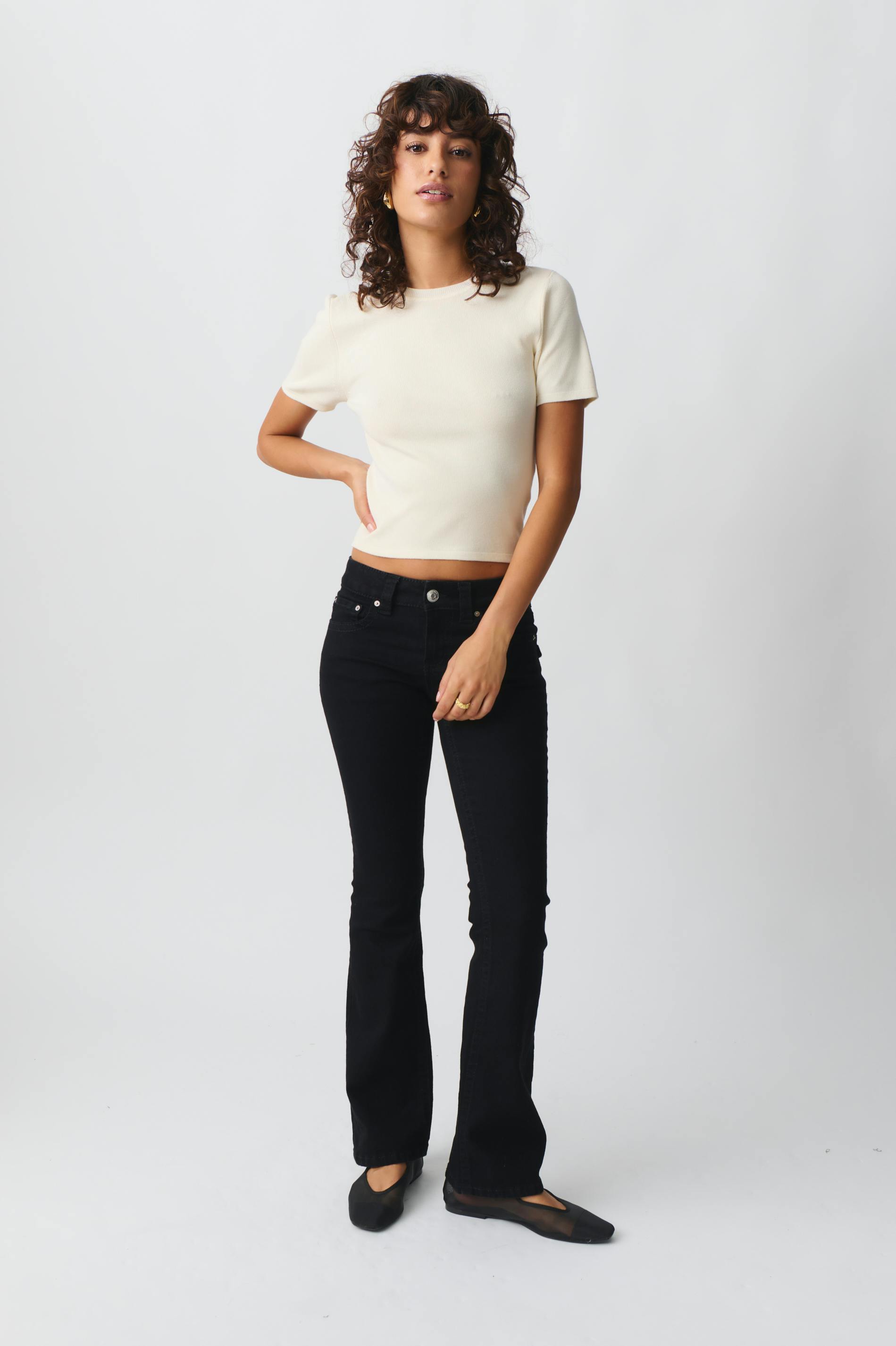 Y2k low bootcut jeans