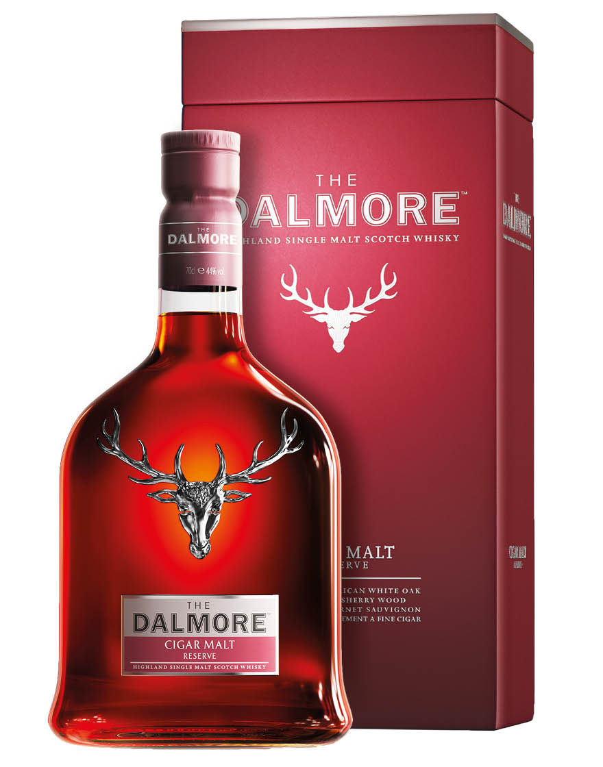 Highland Single Malt Scotch Whisky Cigar Malt Reserve Dalmore 0,7 ℓ, En Étui