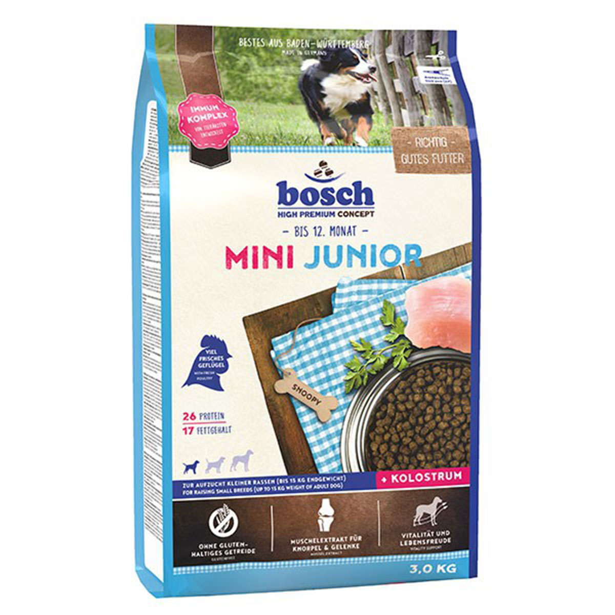 Bosch Hundefutter Mini Junior günstig kaufen bei ZooRoyal