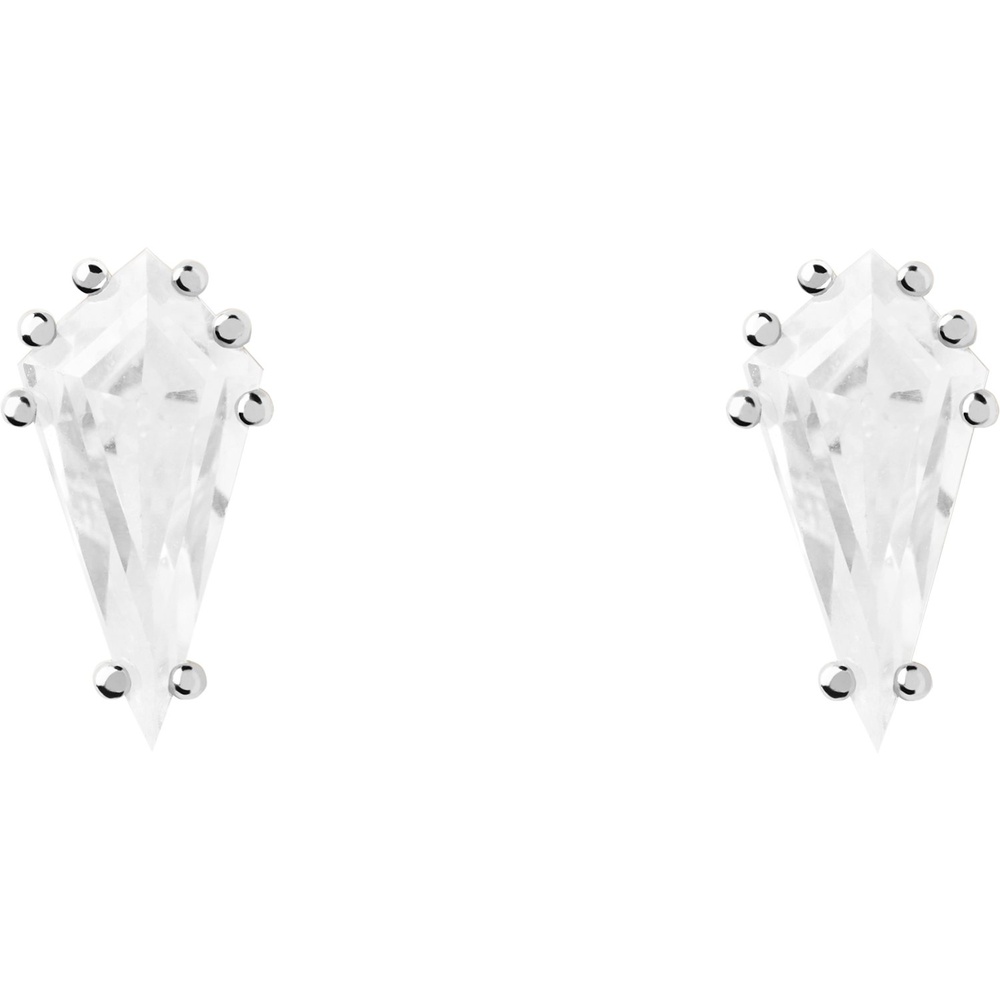 P D Paola Boucle d'oreille unique 925 Argent Boucles d'oreilles