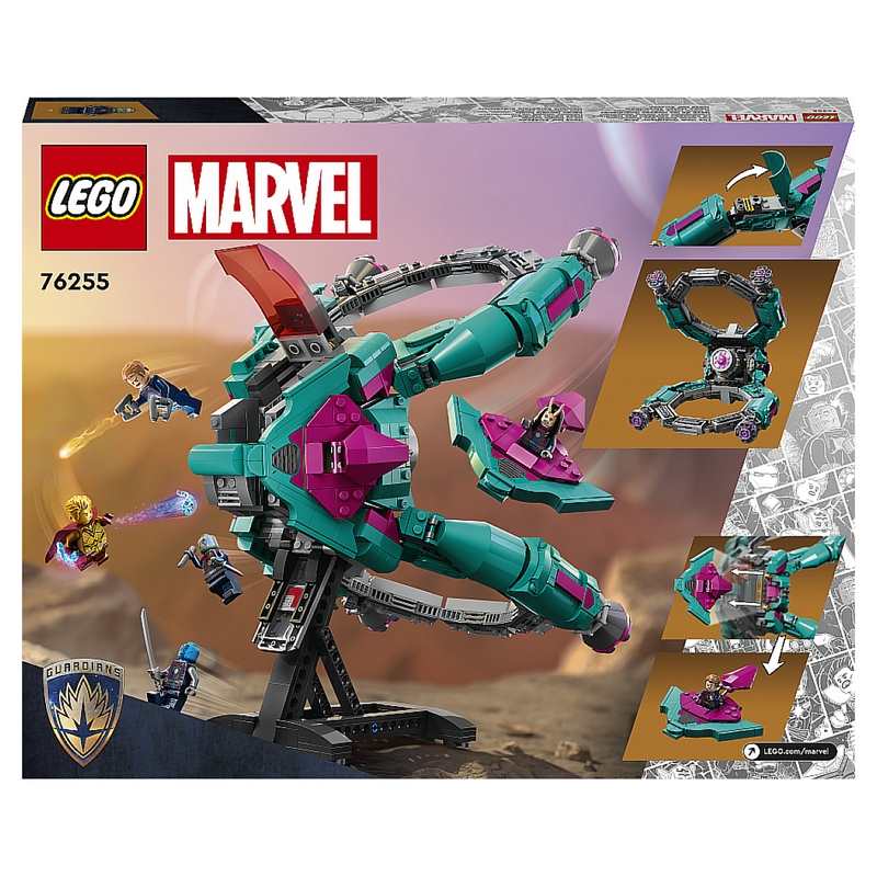 76255 Le nouveau vaisseau des gardiens LEGO® Marvel