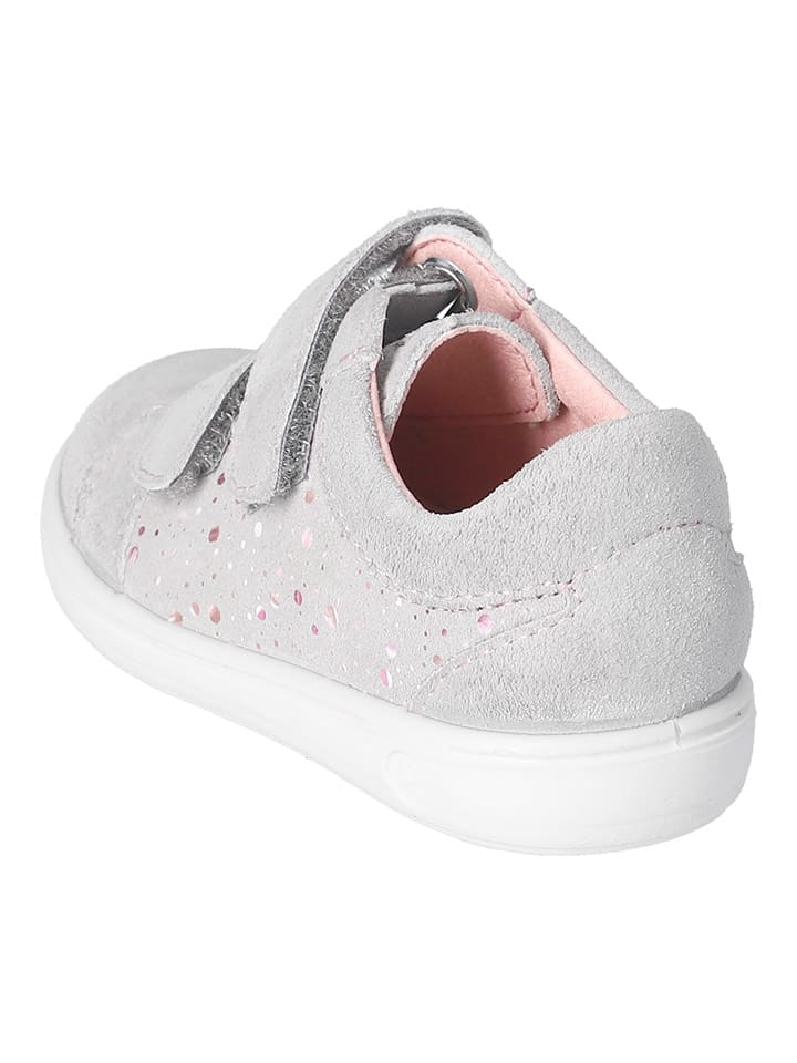 PEPINO Leder-Sneakers in Grau günstig kaufen