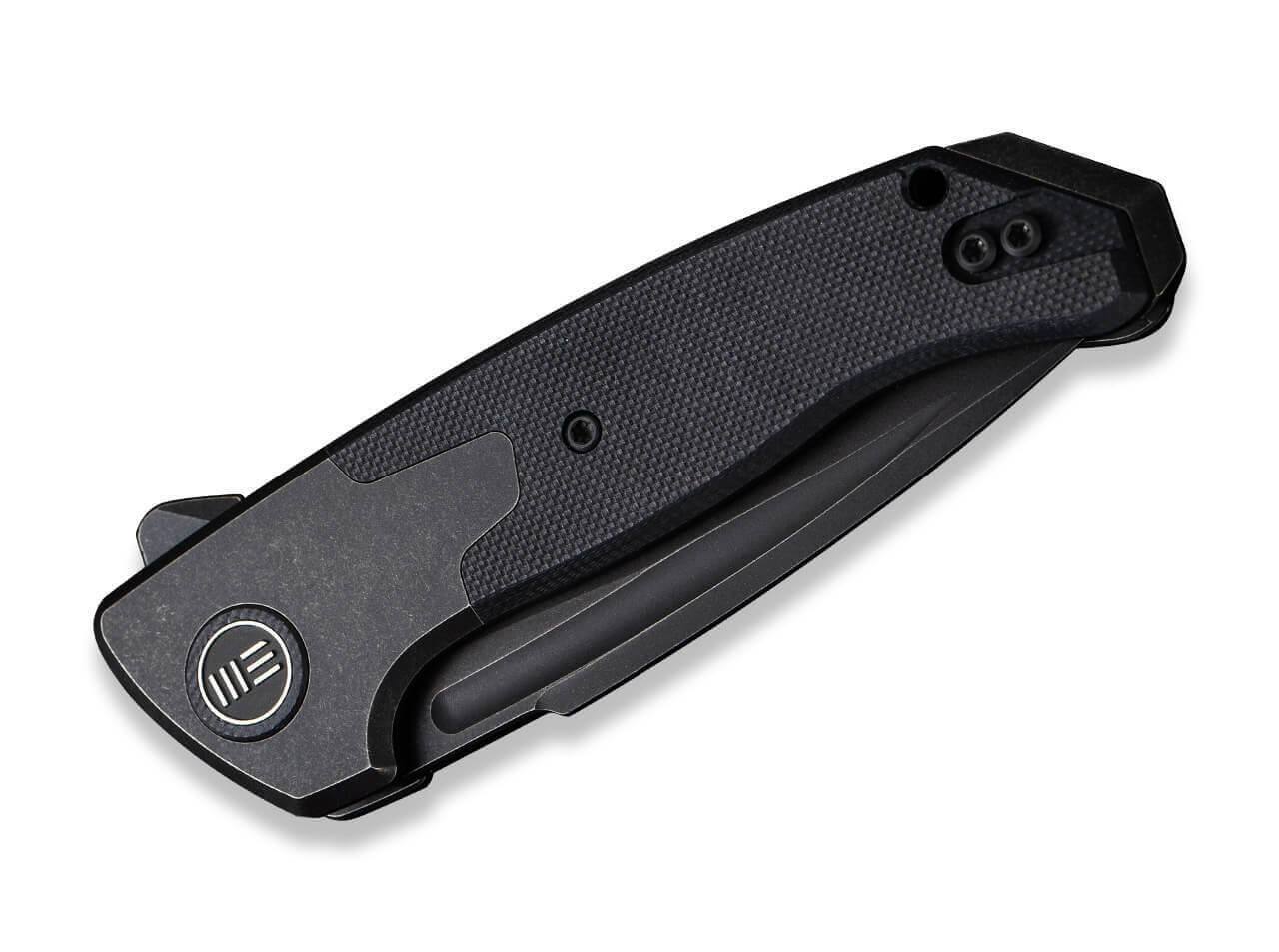 Press Check Titanium G10 All Black DP