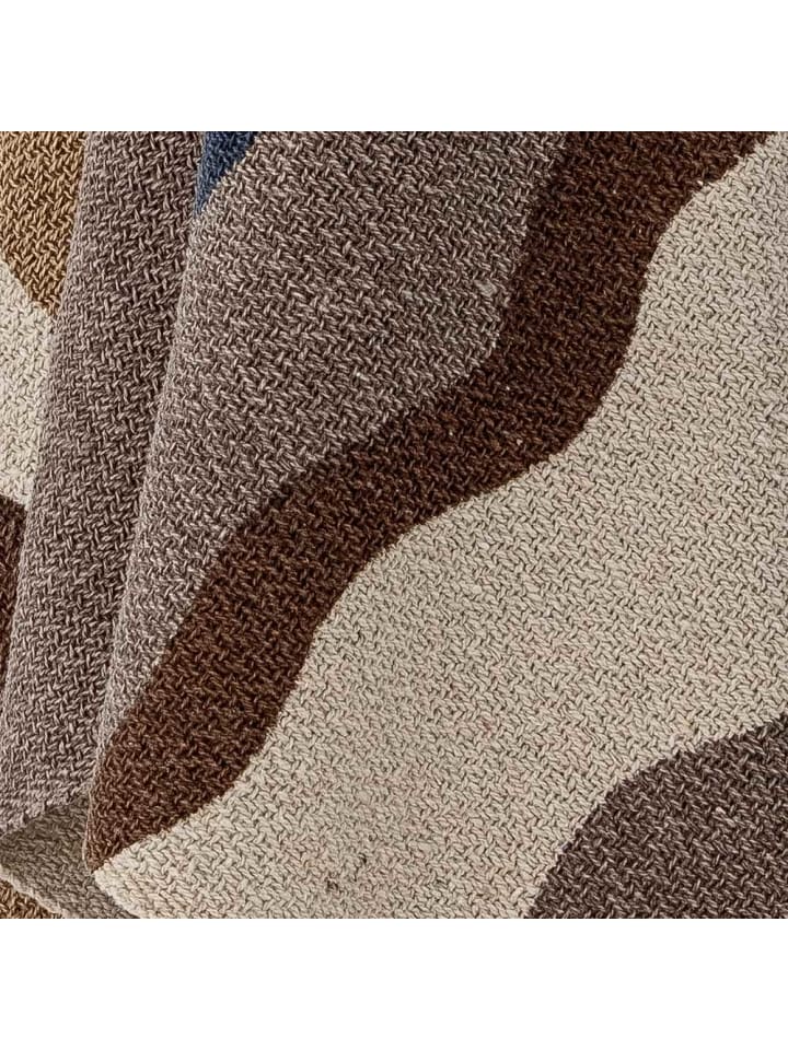 Bloomingville Decke STEPHANIA Natur Braun Grau 160x130 cm günstig kaufen onesize