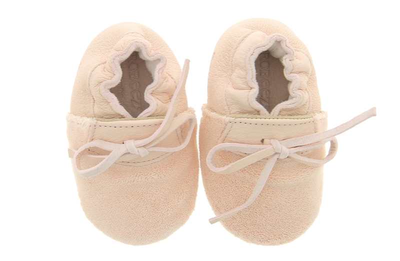 Chaussons cuir tannage vegetal Fleece Crp