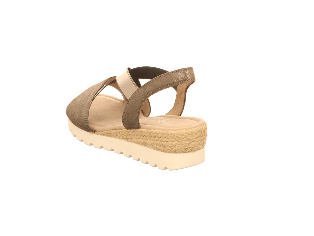 GABOR Komfort Sandalen silber