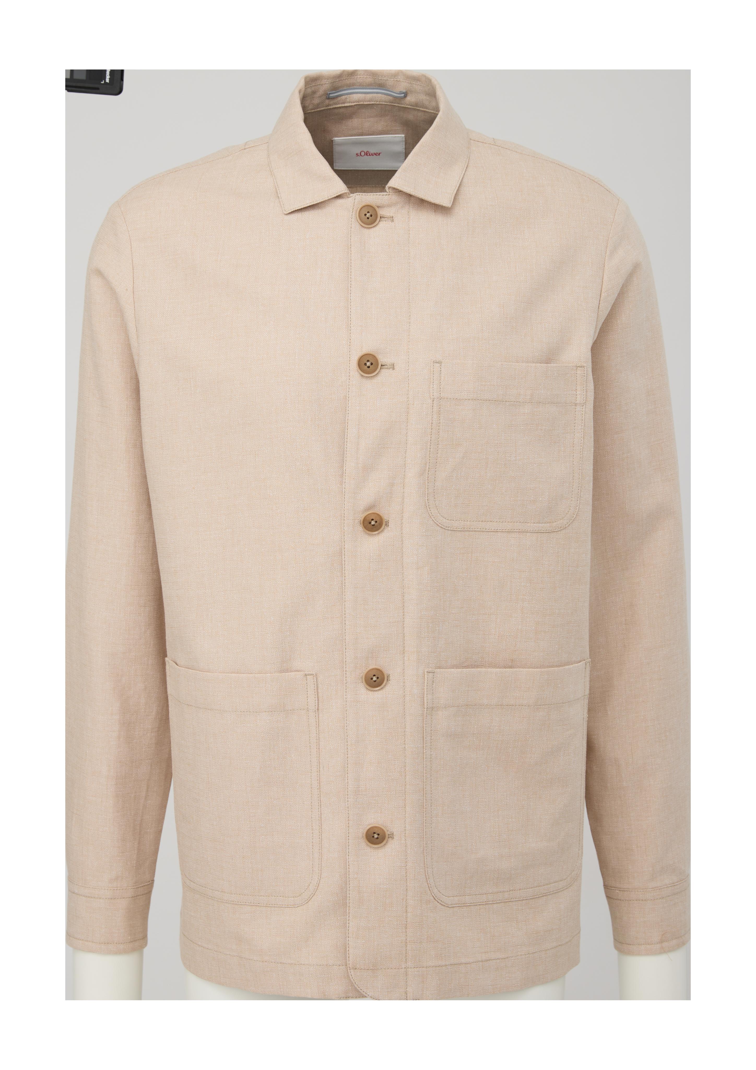 Overshirt aus Leinenmix  2132137-84W1