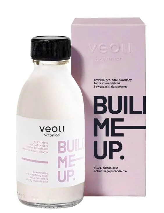 Veoli Botanica Build Me Up Ενυδατική και Αναζωογονητική Λοσιόν με Κεραμίδια και Υαλουρονικό Οξύ