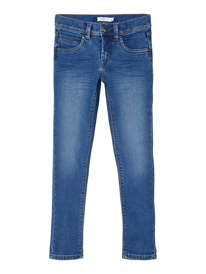 name it Slim Fit Denim Jeans NKMSILAS in Blau günstig kaufen