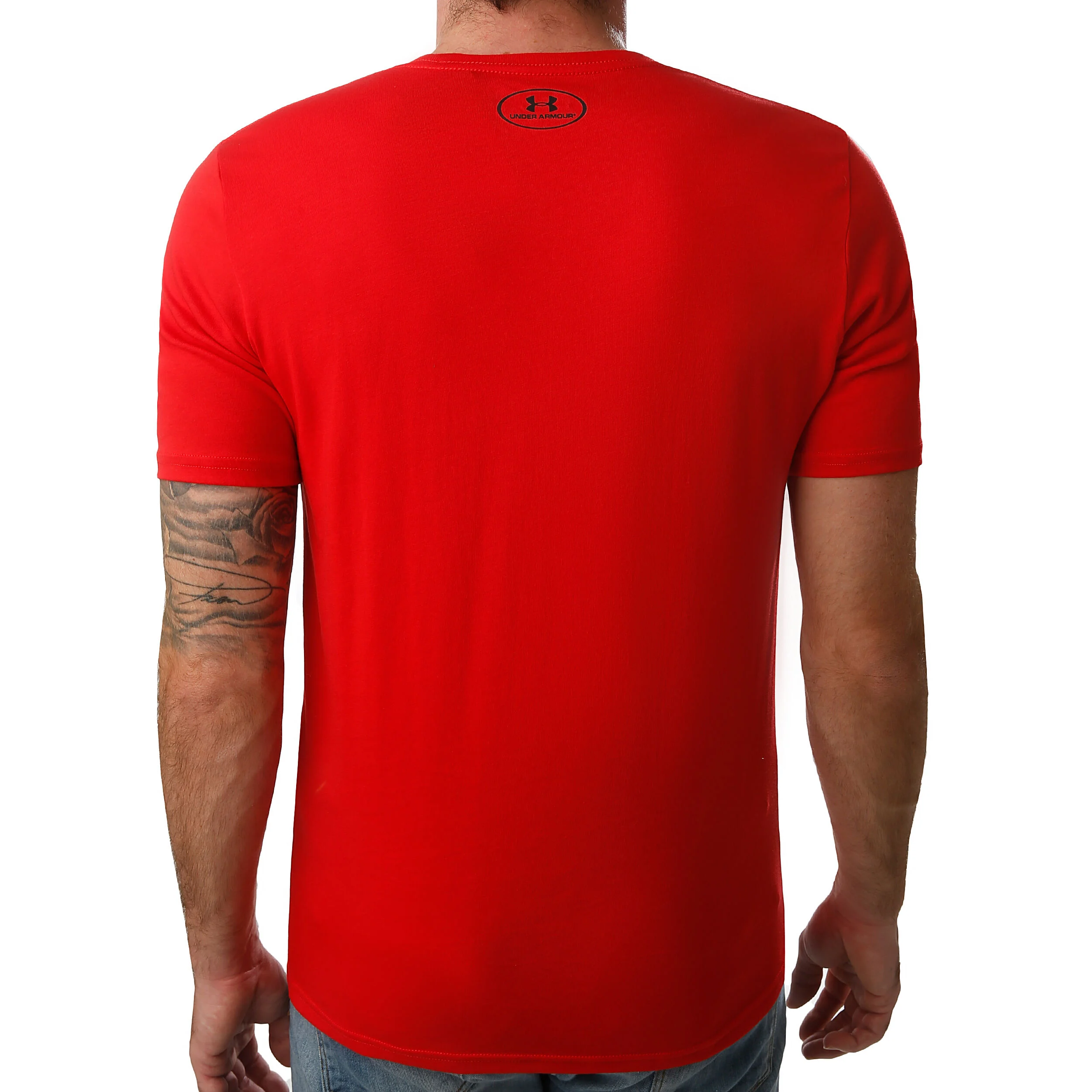 Sportstyle Left Chest T-Shirt Herren - Rot, Schwarz